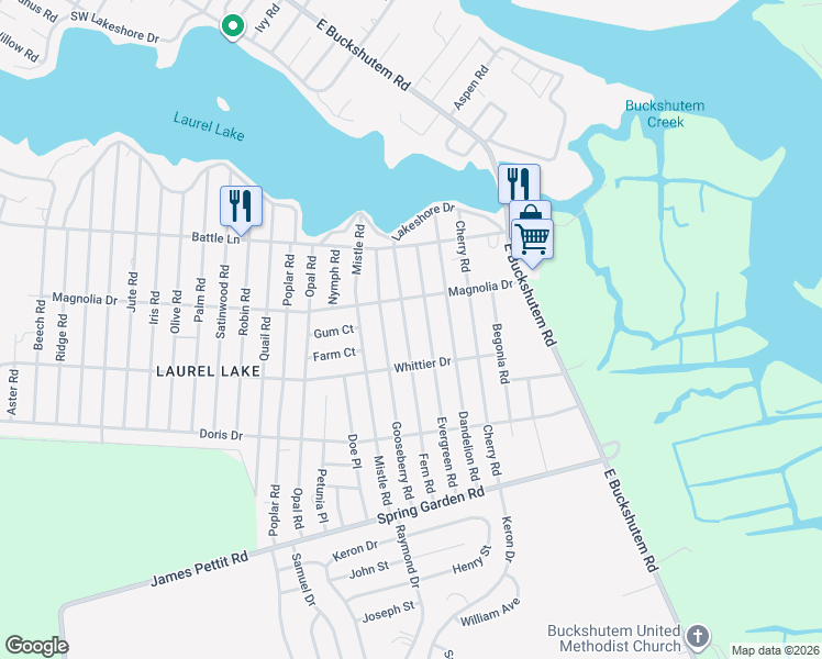 map of restaurants, bars, coffee shops, grocery stores, and more near 321 Fern Road in Millville