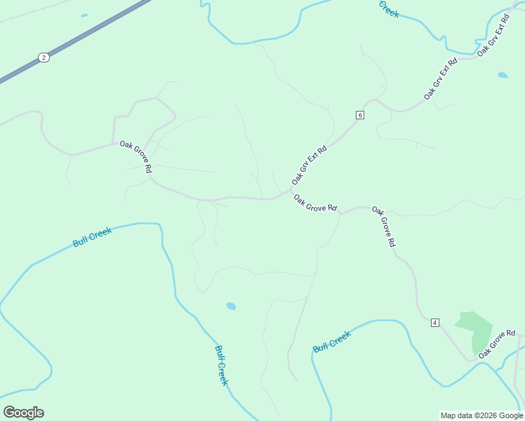 map of restaurants, bars, coffee shops, grocery stores, and more near 1191 Oak Grove Road in Waverly