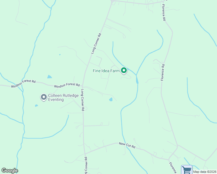 map of restaurants, bars, coffee shops, grocery stores, and more near 18445 Hidden Creek Way in Mount Airy
