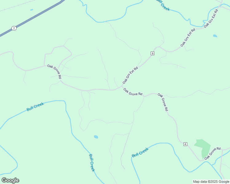 map of restaurants, bars, coffee shops, grocery stores, and more near 1272 Oak Grove Road in Waverly