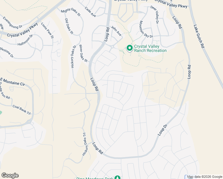 map of restaurants, bars, coffee shops, grocery stores, and more near 4779 Trails Edge Lane in Castle Rock
