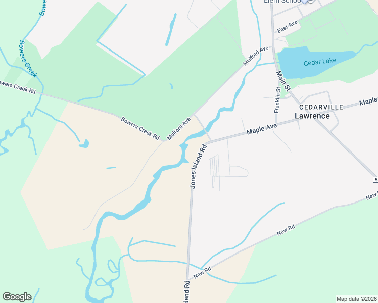 map of restaurants, bars, coffee shops, grocery stores, and more near 212 Jones Island Road in Lawrence