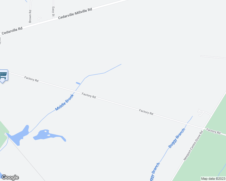 map of restaurants, bars, coffee shops, grocery stores, and more near 243 Factory Road in Lawrence