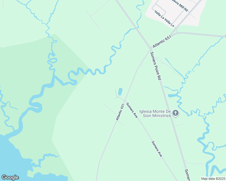 map of restaurants, bars, coffee shops, grocery stores, and more near 133 Jeffers Landing Road in Egg Harbor Township