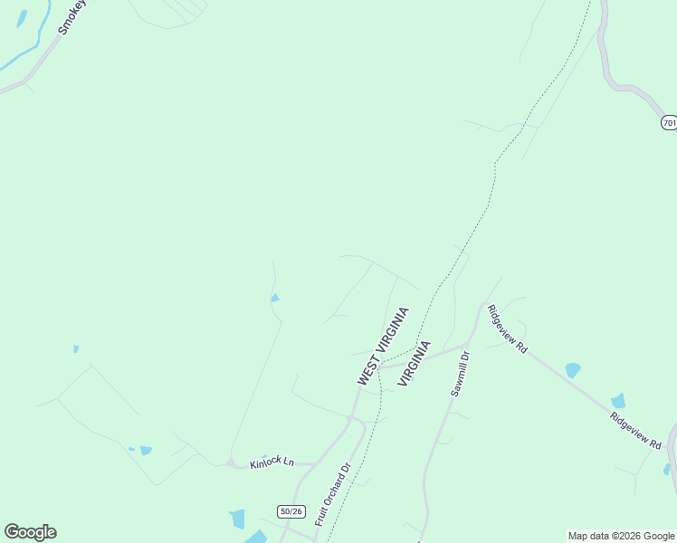 map of restaurants, bars, coffee shops, grocery stores, and more near 80 Scotsmans Glen Road in Capon Bridge