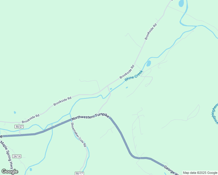 map of restaurants, bars, coffee shops, grocery stores, and more near 244 Rhine Hill Rd in Preston