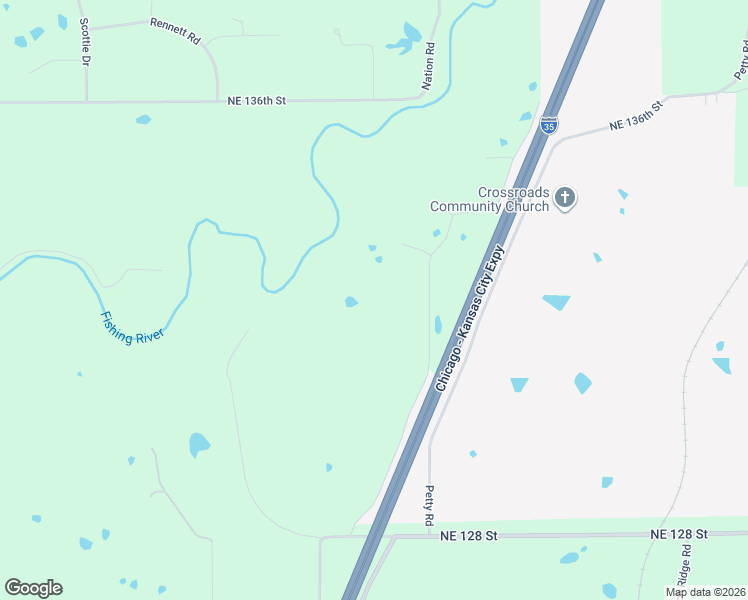 map of restaurants, bars, coffee shops, grocery stores, and more near 13216 Vines Road in Kearney