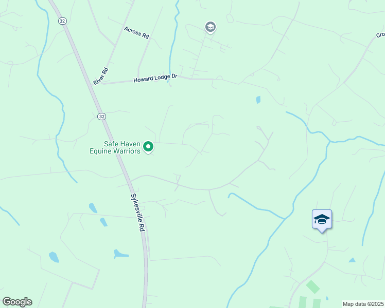 map of restaurants, bars, coffee shops, grocery stores, and more near 12495 Indian Hill Drive in Sykesville