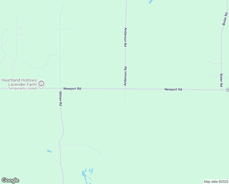 map of restaurants, bars, coffee shops, grocery stores, and more near 9374 Newport Road in Bowling Green
