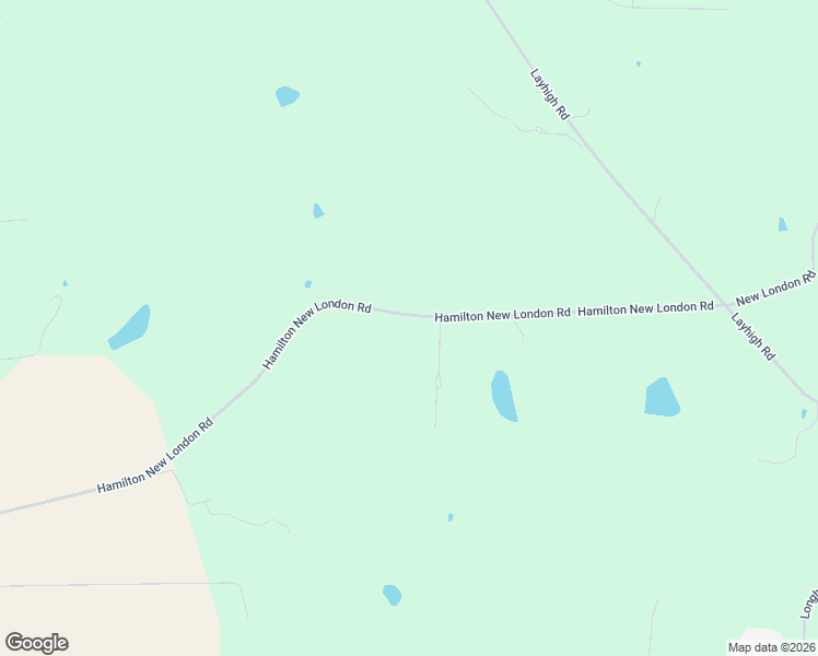 map of restaurants, bars, coffee shops, grocery stores, and more near 3430 Hamilton New London Road in Hamilton