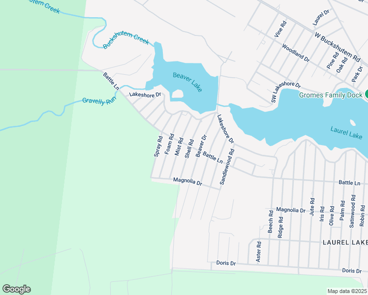 map of restaurants, bars, coffee shops, grocery stores, and more near 218 Shell Road in Millville