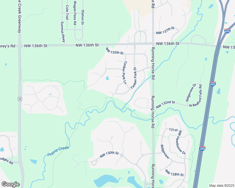 map of restaurants, bars, coffee shops, grocery stores, and more near 13390 Timber Park Drive in Platte City