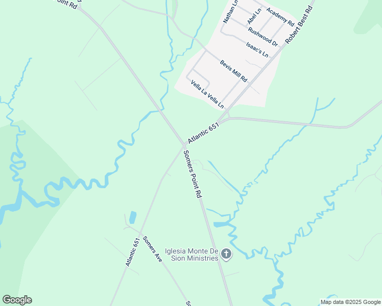 map of restaurants, bars, coffee shops, grocery stores, and more near Somers Avenue in Egg Harbor Township