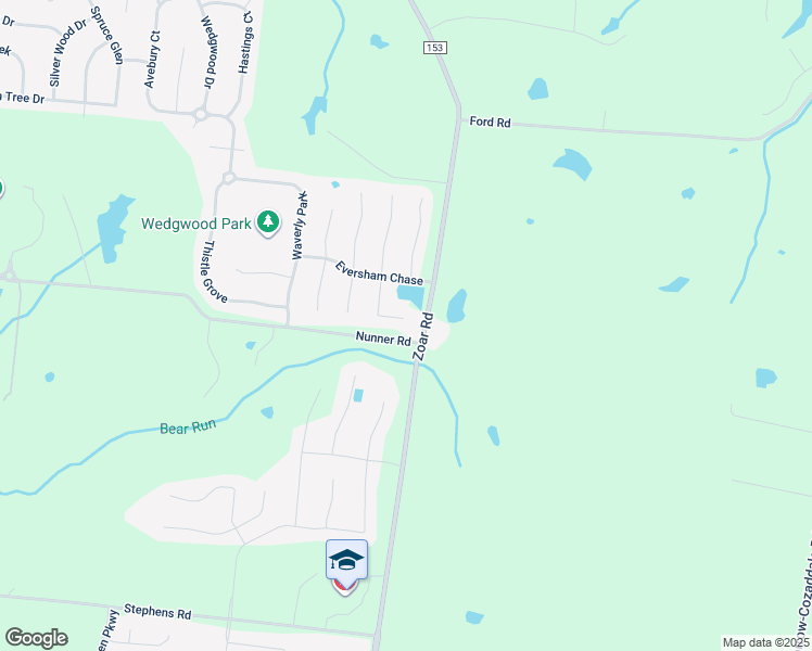 map of restaurants, bars, coffee shops, grocery stores, and more near 6779 South Andover Way in Morrow