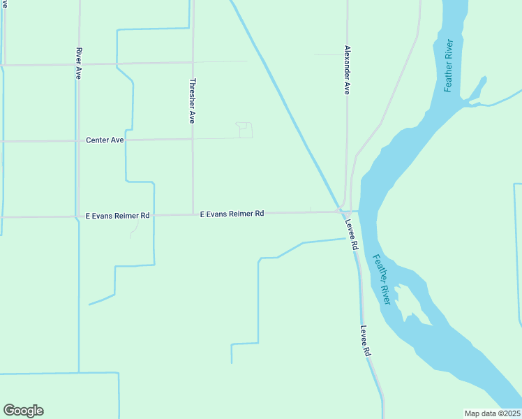 map of restaurants, bars, coffee shops, grocery stores, and more near 1037 East Evans Reimer Road in Gridley