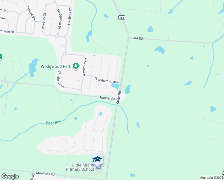 map of restaurants, bars, coffee shops, grocery stores, and more near 6772 South Andover Way in Morrow