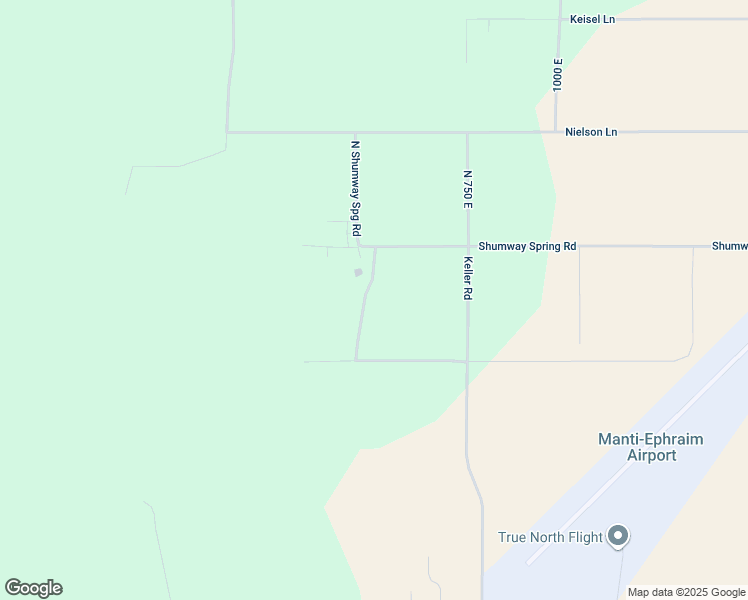 map of restaurants, bars, coffee shops, grocery stores, and more near 283 West 450 South in Ephraim