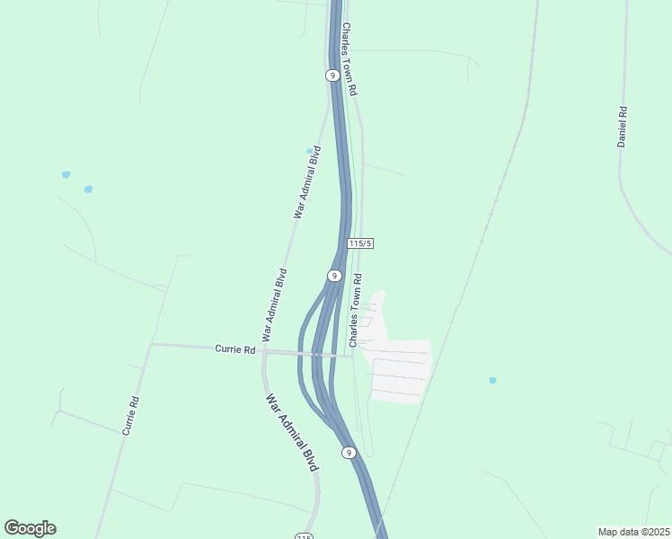 map of restaurants, bars, coffee shops, grocery stores, and more near Highway 9 in Ranson