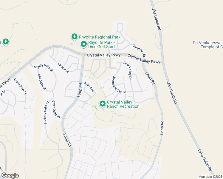 map of restaurants, bars, coffee shops, grocery stores, and more near 2456 Northview Place in Castle Rock