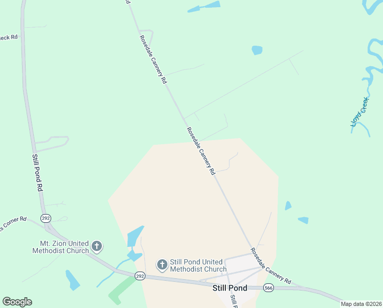 map of restaurants, bars, coffee shops, grocery stores, and more near 13070 Rosedale Cannery Road in Still Pond