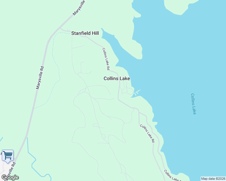 map of restaurants, bars, coffee shops, grocery stores, and more near 7530 Collins Lake Road in Browns Valley