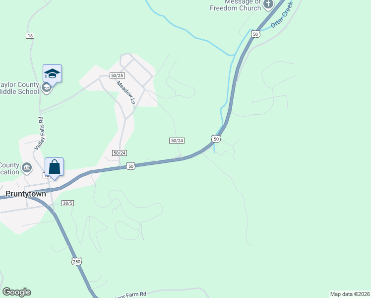 map of restaurants, bars, coffee shops, grocery stores, and more near Northwestern Turnpike in Grafton