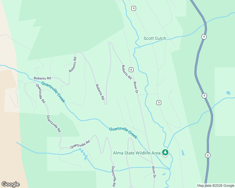 map of restaurants, bars, coffee shops, grocery stores, and more near 317 Ute Trail in Jefferson