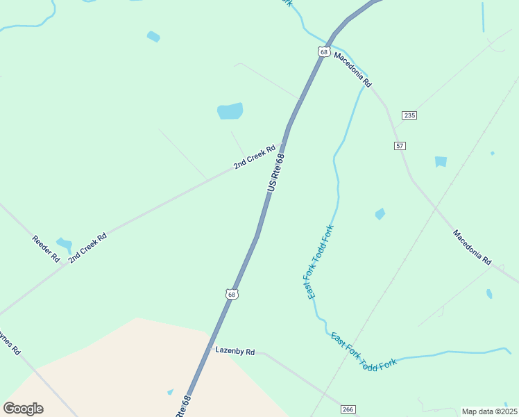 map of restaurants, bars, coffee shops, grocery stores, and more near 9036 U.S. 68 in Midland