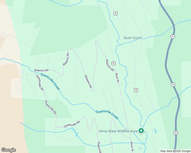 map of restaurants, bars, coffee shops, grocery stores, and more near 317 Ute Trail in Jefferson
