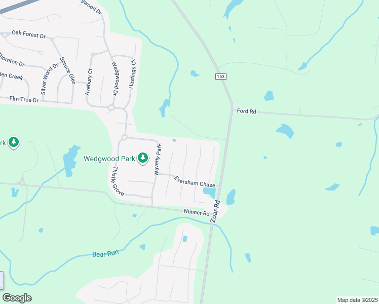 map of restaurants, bars, coffee shops, grocery stores, and more near 6540 Black Forest Court in Morrow