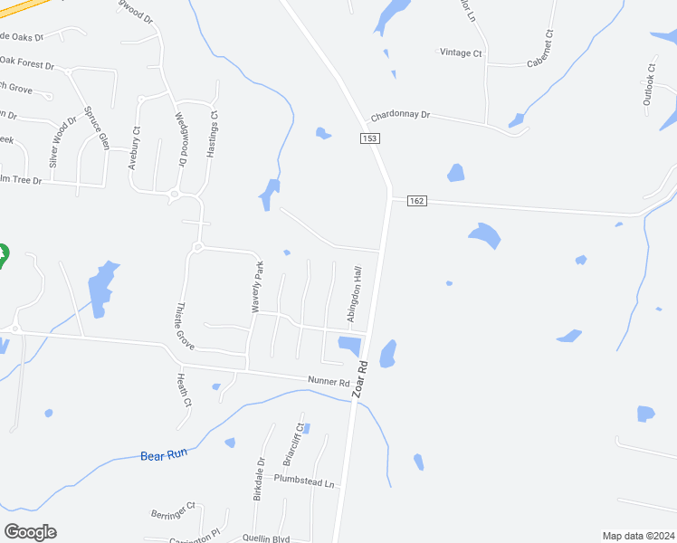 map of restaurants, bars, coffee shops, grocery stores, and more near 6530 North Andover Way in Morrow