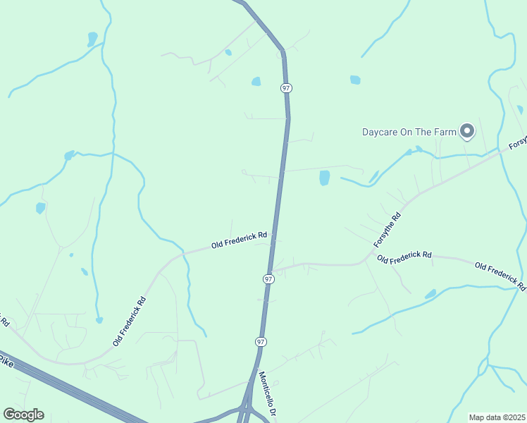 map of restaurants, bars, coffee shops, grocery stores, and more near 1190 Route 97 in Cooksville