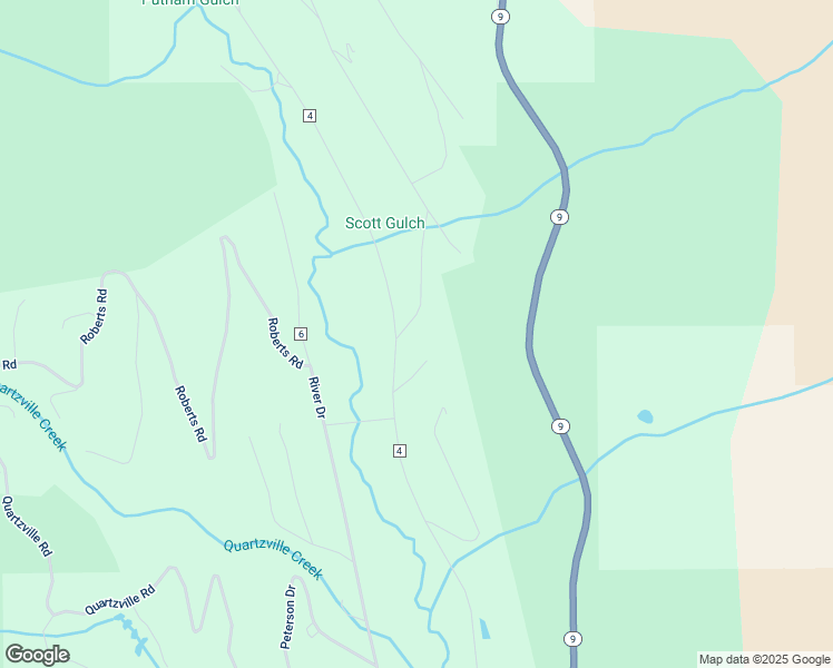 map of restaurants, bars, coffee shops, grocery stores, and more near 73 Coot Place in Fairplay