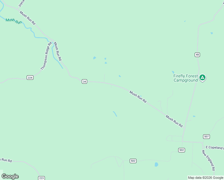 map of restaurants, bars, coffee shops, grocery stores, and more near 17777 Mush Run Road in Athens