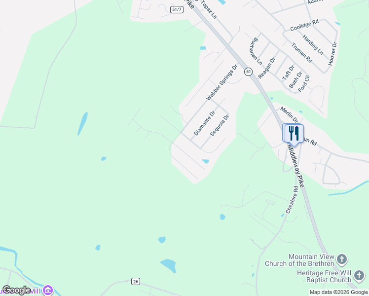 map of restaurants, bars, coffee shops, grocery stores, and more near 47 Envoy Court in Inwood