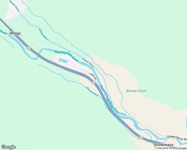 map of restaurants, bars, coffee shops, grocery stores, and more near 45 Lazy Glen in Snowmass