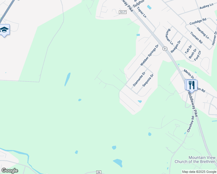 map of restaurants, bars, coffee shops, grocery stores, and more near 66 Lyriq Court in Inwood