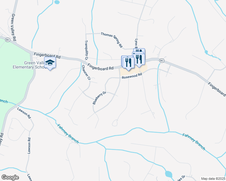 map of restaurants, bars, coffee shops, grocery stores, and more near 3828 Greenridge Drive in Monrovia