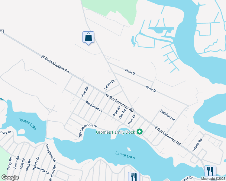 map of restaurants, bars, coffee shops, grocery stores, and more near 11 Willow Road in Millville
