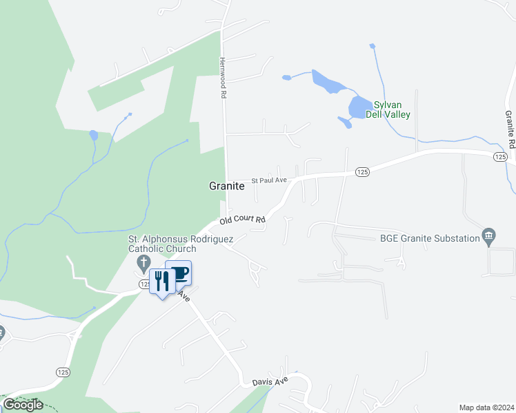 map of restaurants, bars, coffee shops, grocery stores, and more near 10617 Saint Paul Avenue in Woodstock