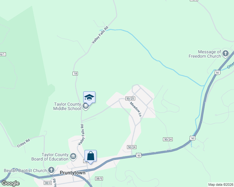 map of restaurants, bars, coffee shops, grocery stores, and more near 244 Meadow Lane in Grafton