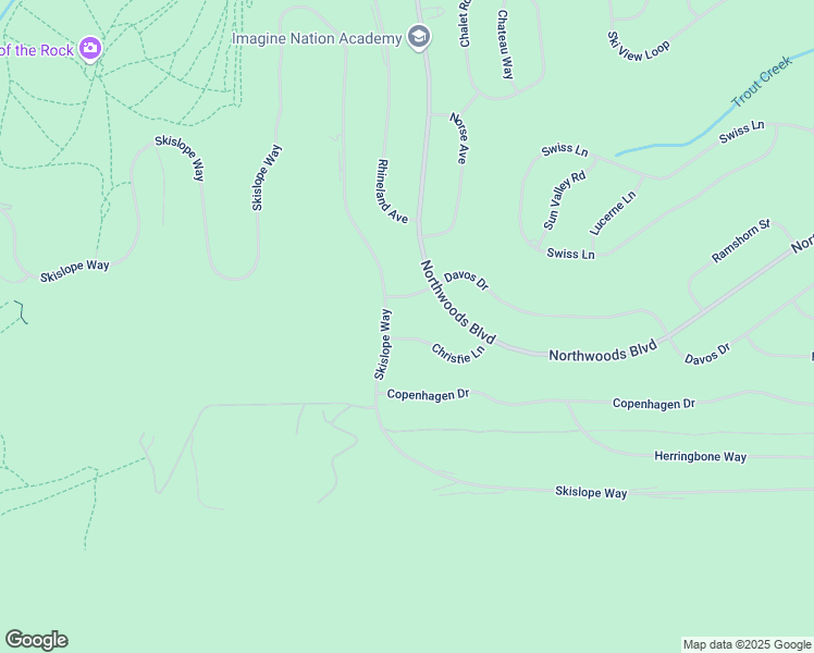 map of restaurants, bars, coffee shops, grocery stores, and more near 14666 Christie Lane in Truckee
