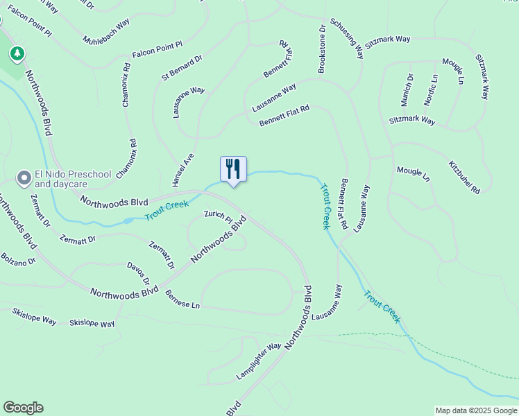 map of restaurants, bars, coffee shops, grocery stores, and more near in Truckee