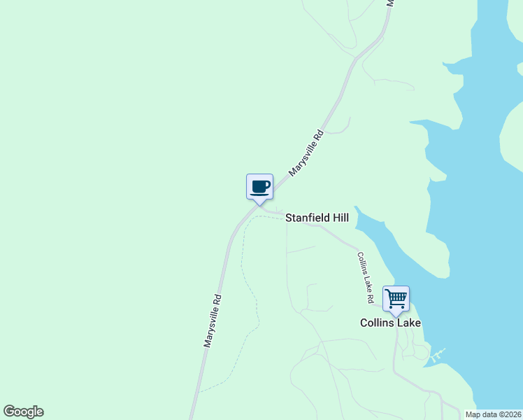 map of restaurants, bars, coffee shops, grocery stores, and more near 7530 Collins Lake Road in Browns Valley