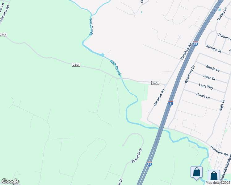 map of restaurants, bars, coffee shops, grocery stores, and more near 112 Chimney Drive in Bunker Hill
