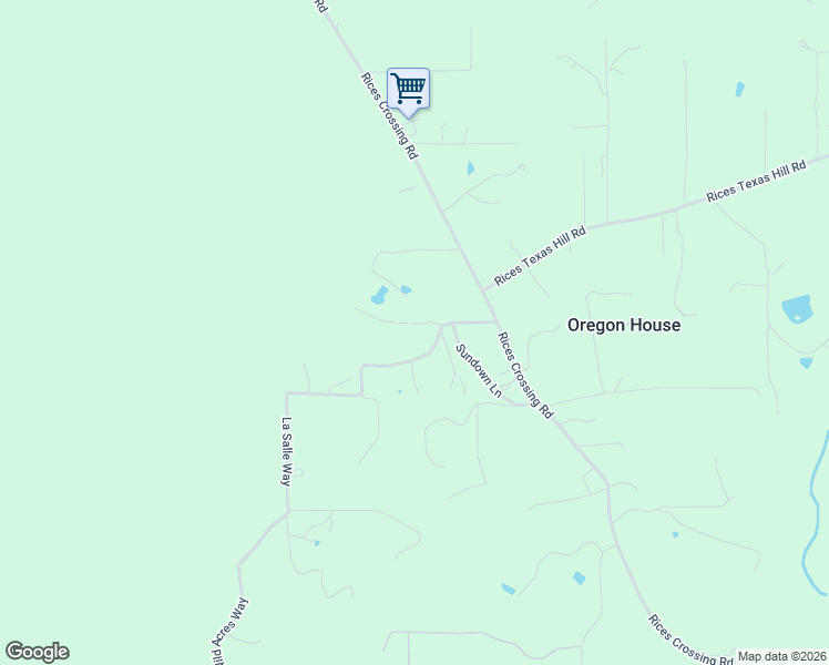 map of restaurants, bars, coffee shops, grocery stores, and more near 9114 Manzanita Lane in Oregon House