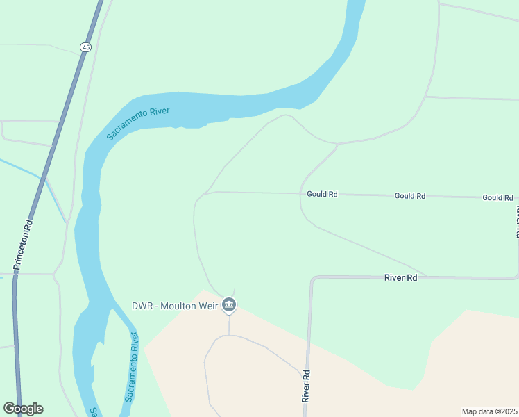 map of restaurants, bars, coffee shops, grocery stores, and more near 7071 River Road in Colusa