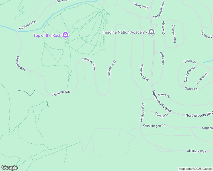 map of restaurants, bars, coffee shops, grocery stores, and more near 14035 Ski Slope Way in Truckee