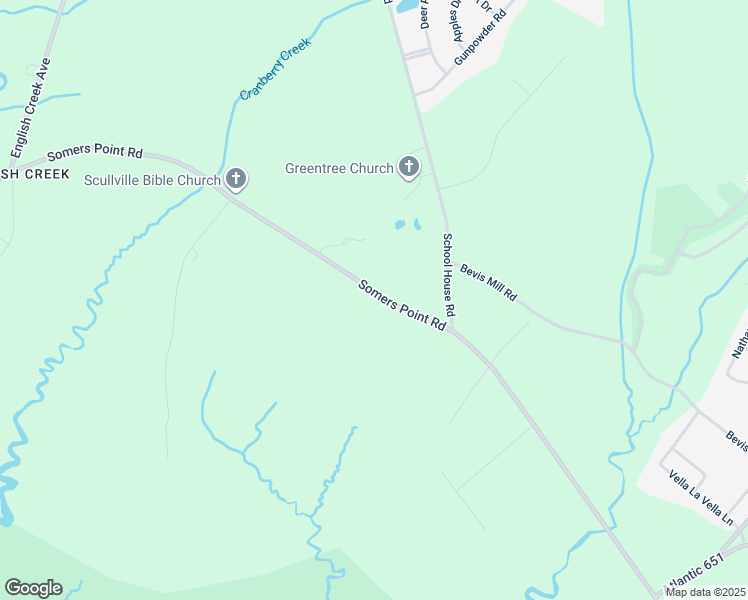 map of restaurants, bars, coffee shops, grocery stores, and more near 1583 Somers Point Road in Egg Harbor Township