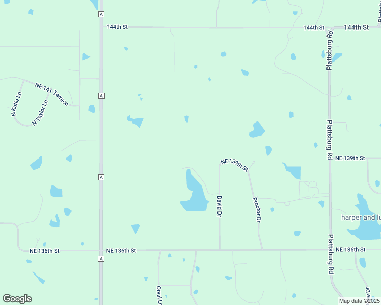 map of restaurants, bars, coffee shops, grocery stores, and more near 13820 David Drive in Kearney
